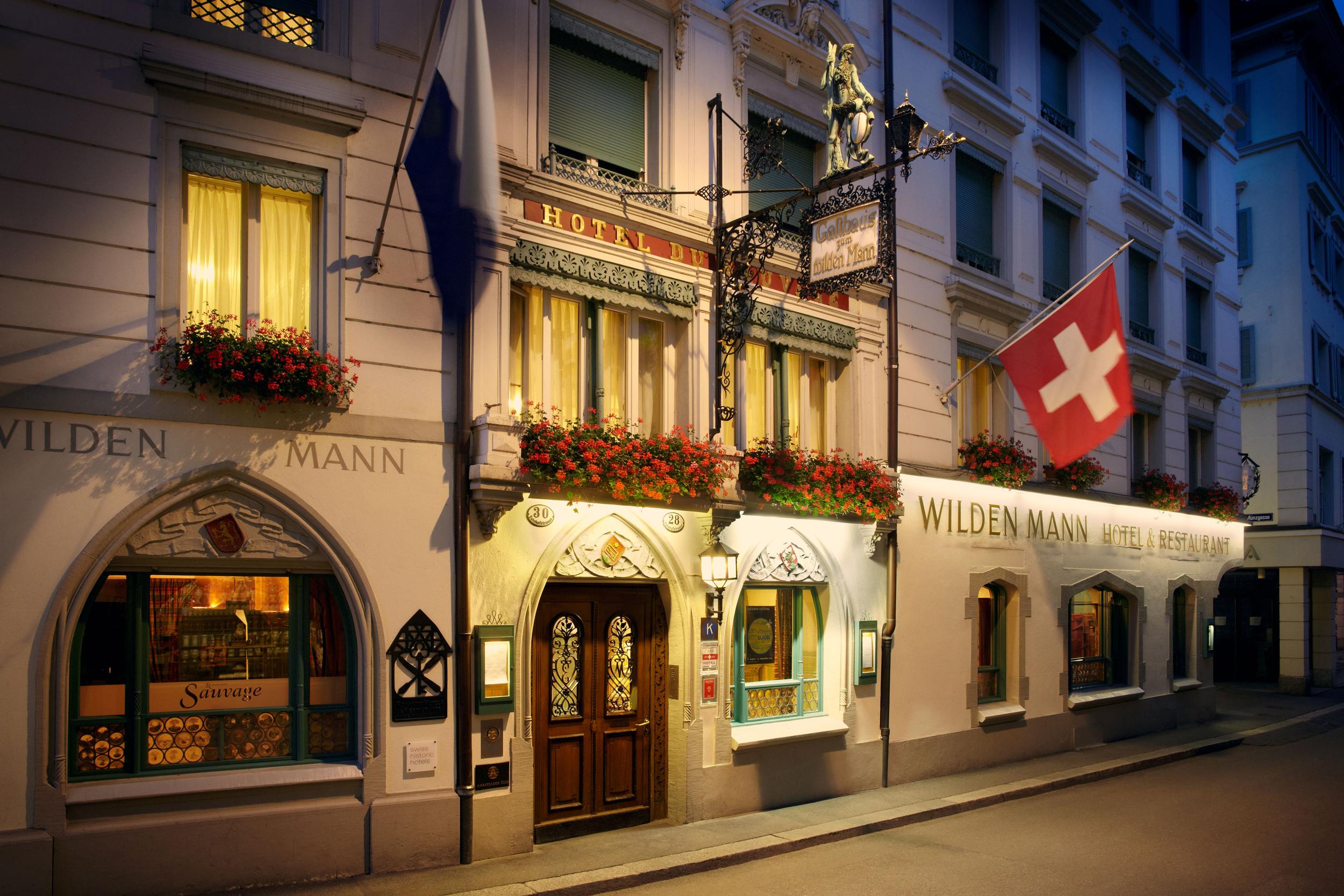 Romantik Hotel Wilden Mann Luzern מראה חיצוני תמונה