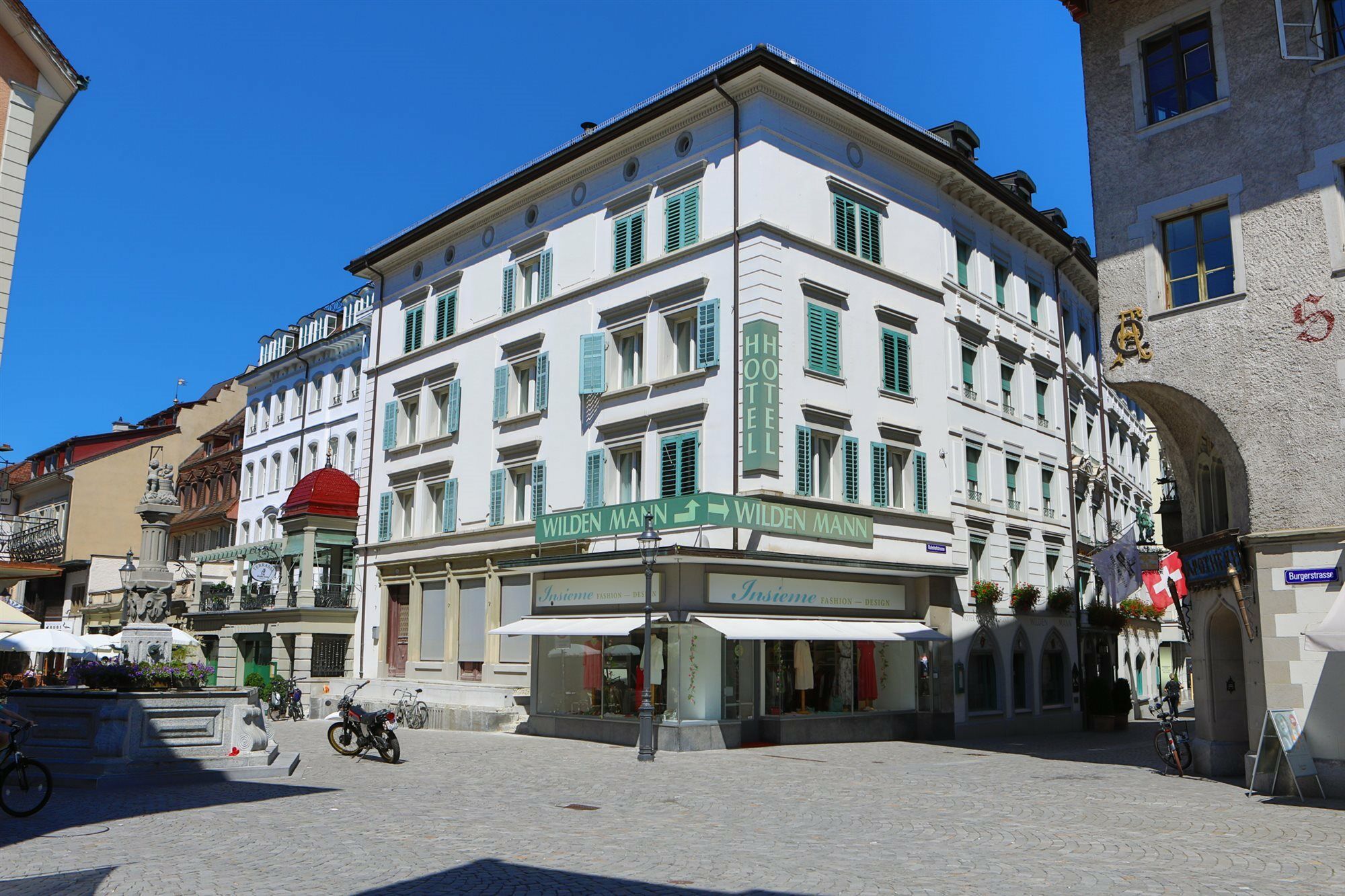 Romantik Hotel Wilden Mann Luzern מראה חיצוני תמונה